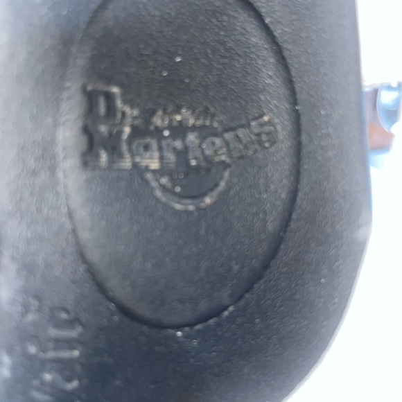 Doc Martens Blaire White Platform Leather Ankle Strap Sandals - Picture 9 of 11